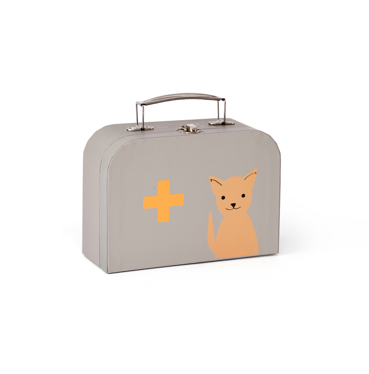 Wooden Veterinary Play Set - Pretend Vet Kit for Plush Toys